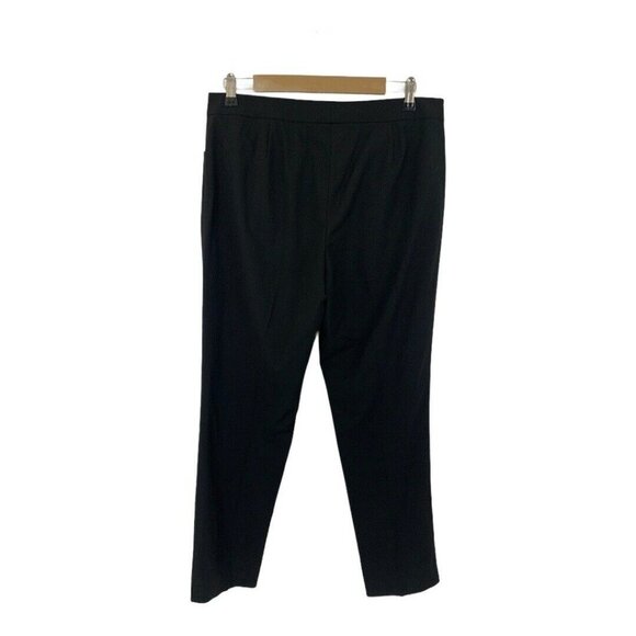 Lafayette 148 Irving Black Straight Career Pants - Picture 3 of 4